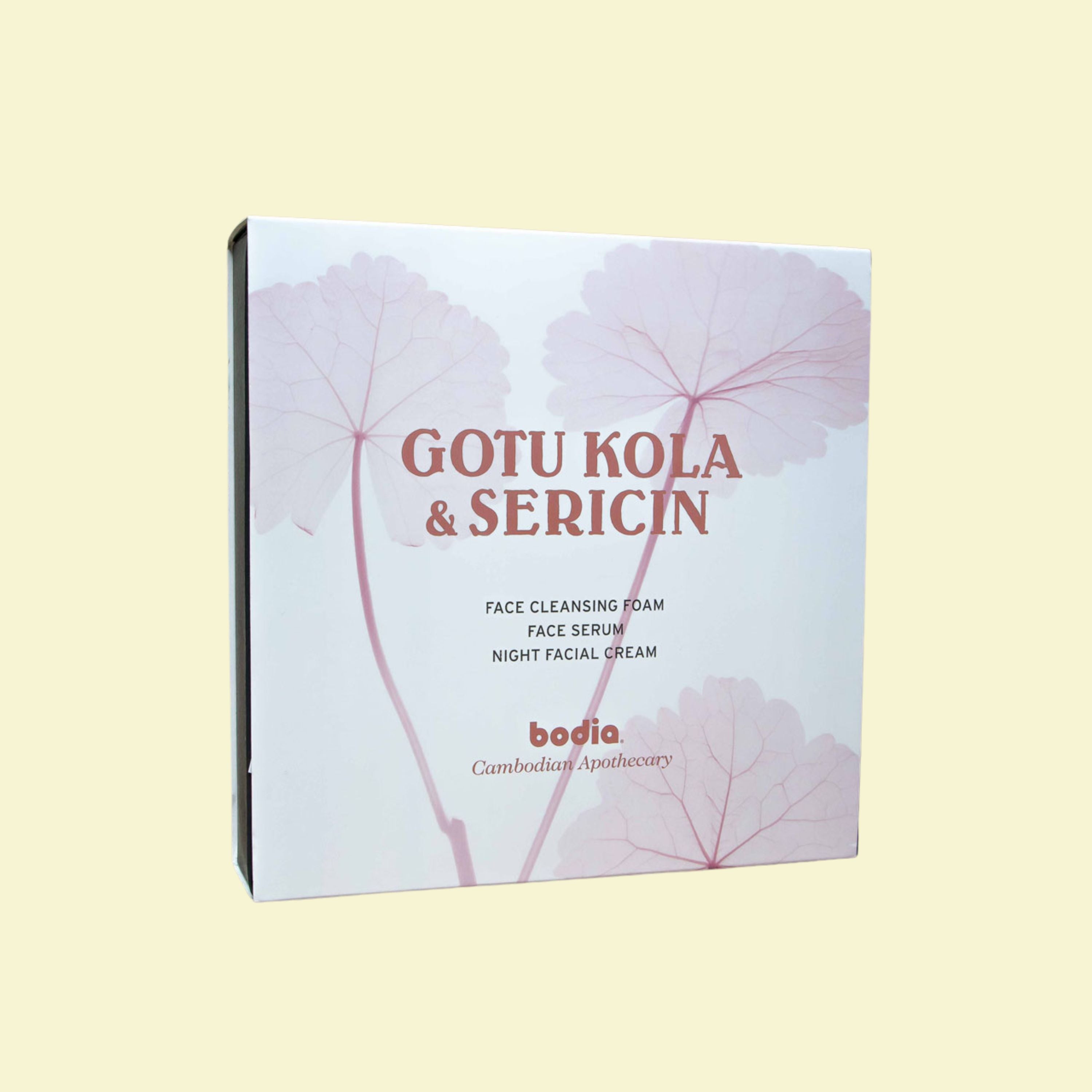 Gotu Kola and sericin facial set by bodia