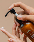 Body cream lotion white turmeric & ylang ylang mourish & soften the skin bodia spa packshot texture