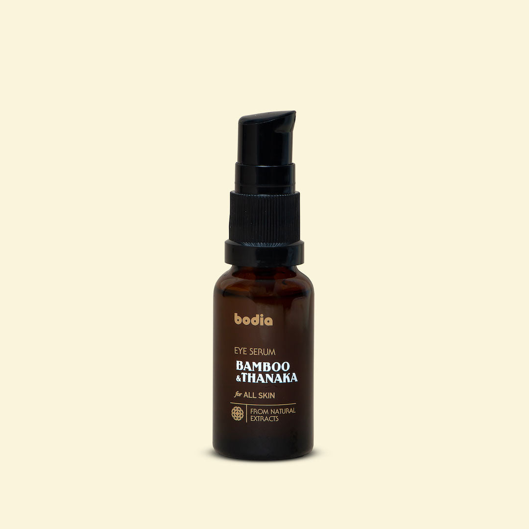 Product eye serum from natural extracts bodia apothecary anti aging