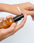 texture-gotu-kola-Sericin-night-facial-cream-natural-cosmetics