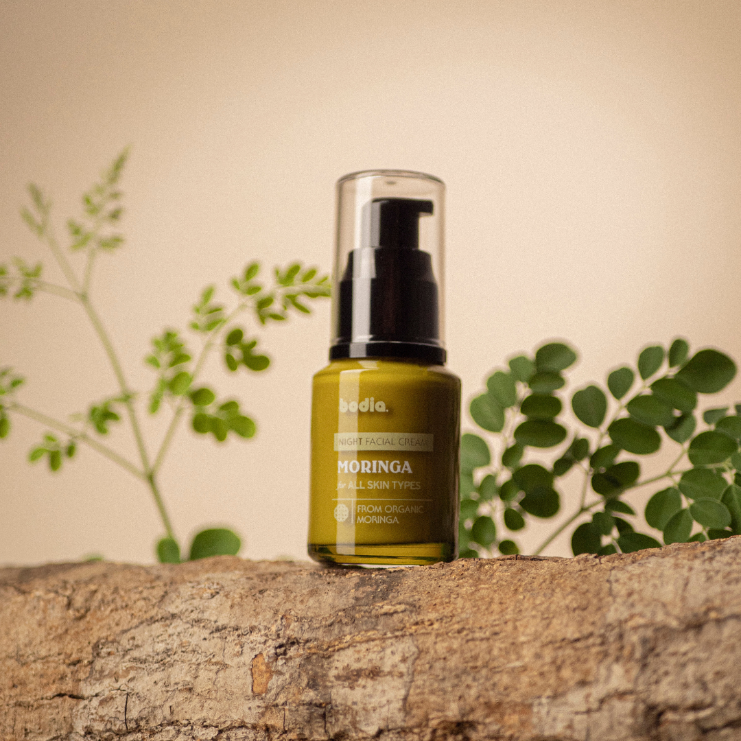 Facial Night Cream - Moringa