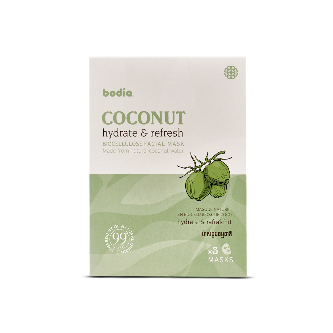 New Biocellulose coconut Mask