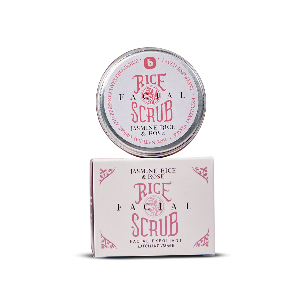 Facial Scrub - Jasmine Rice & Rose