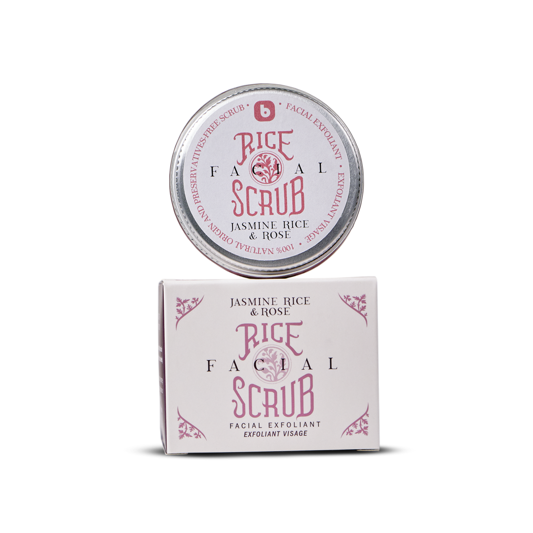 Facial Scrub - Jasmine Rice & Rose