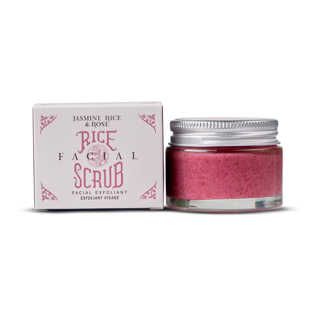 Facial Scrub - Jasmine Rice & Rose