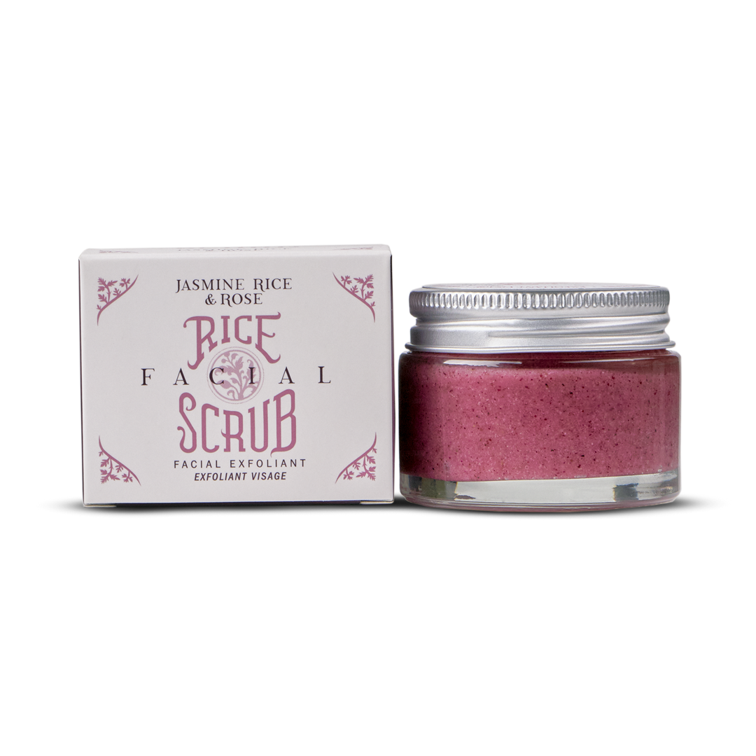 Facial Scrub - Jasmine Rice & Rose