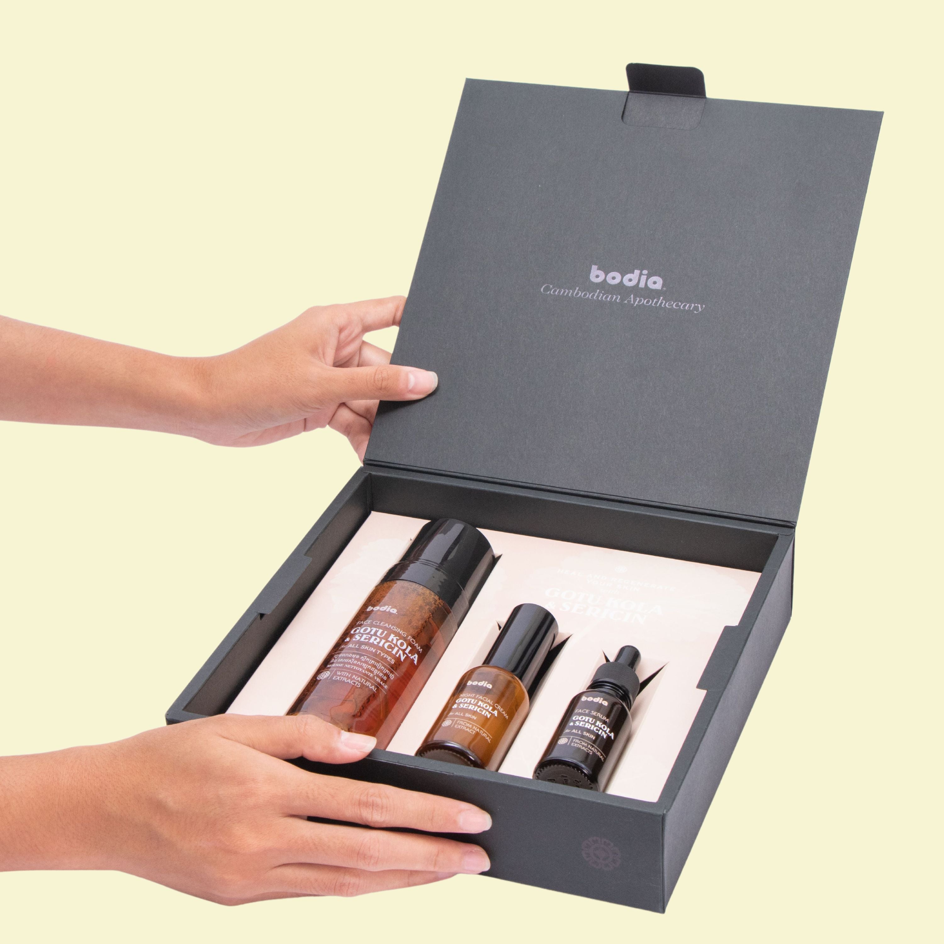 Gotu Kola and sericin set