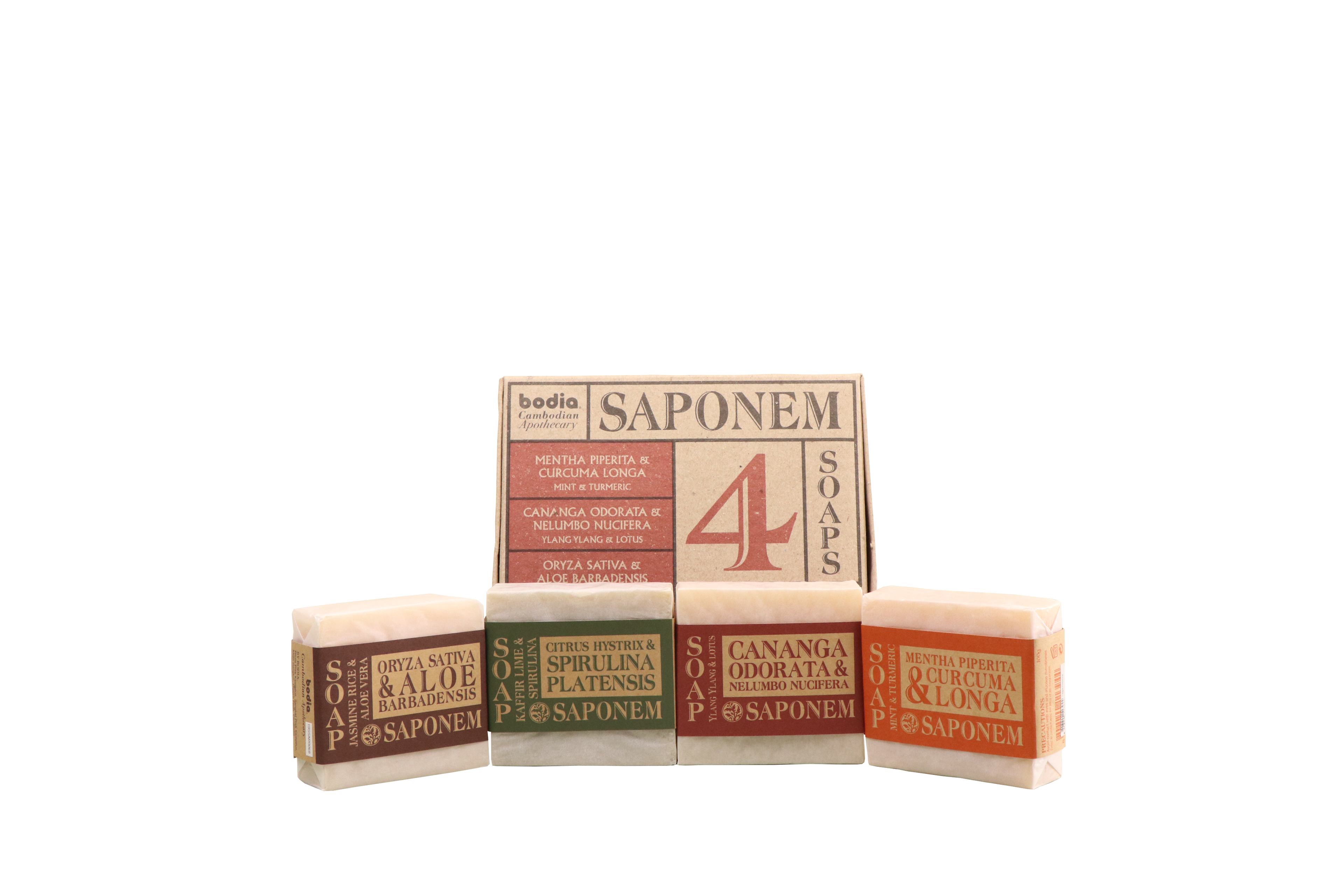 Pack - 4 Saponem Soap 4 x 100g