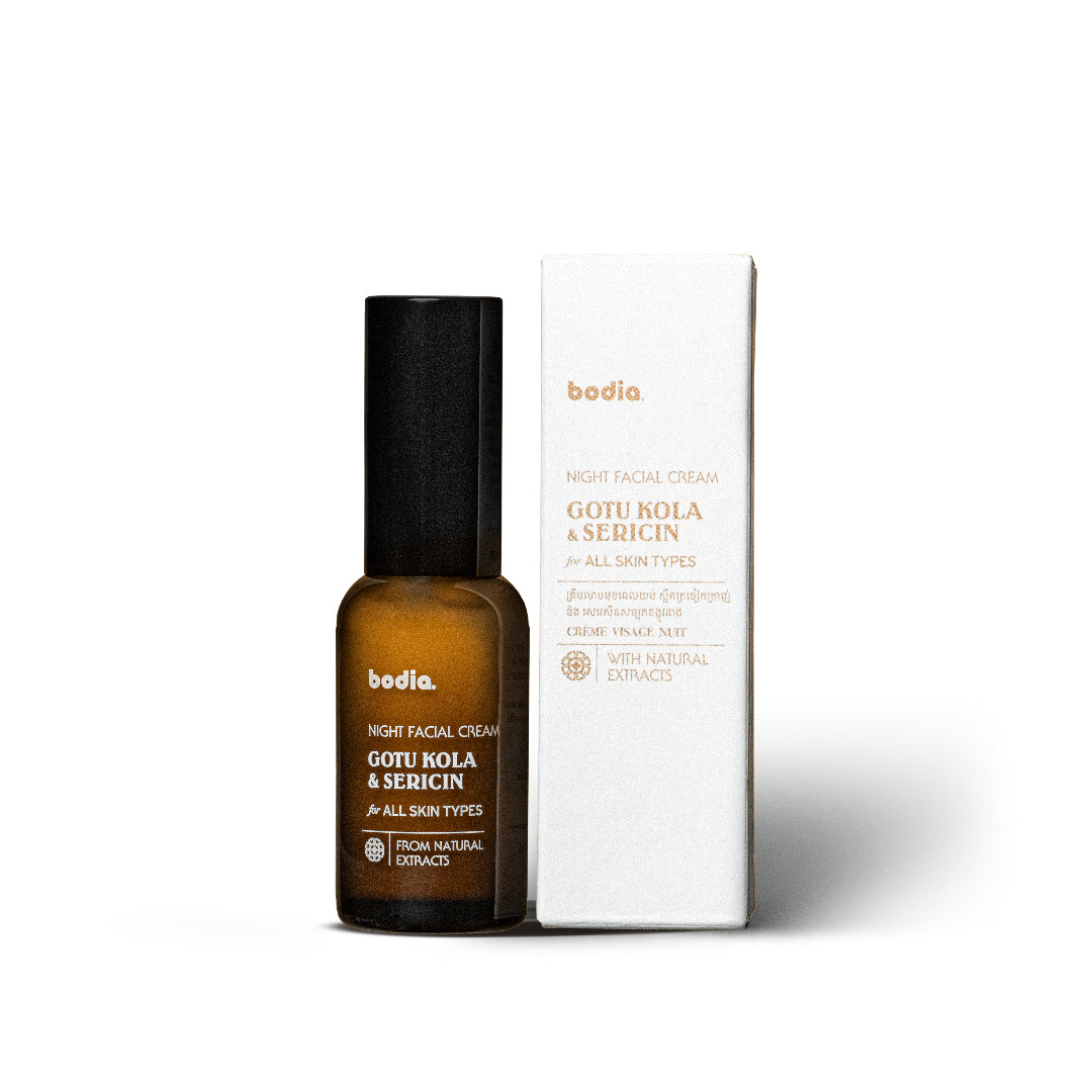 Night Facial Cream - Gotu Kola & Sericin