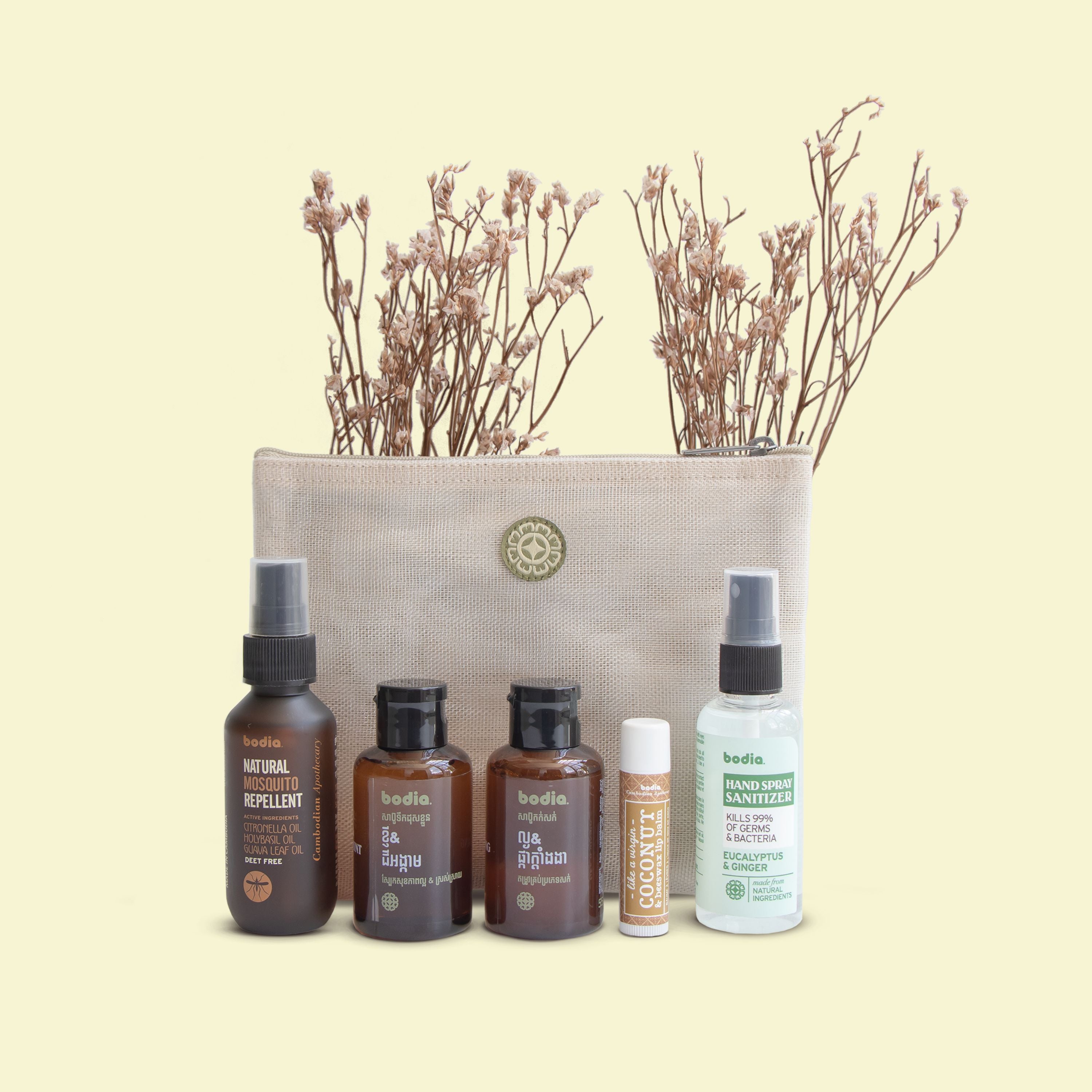 Travel essential kit by bodia