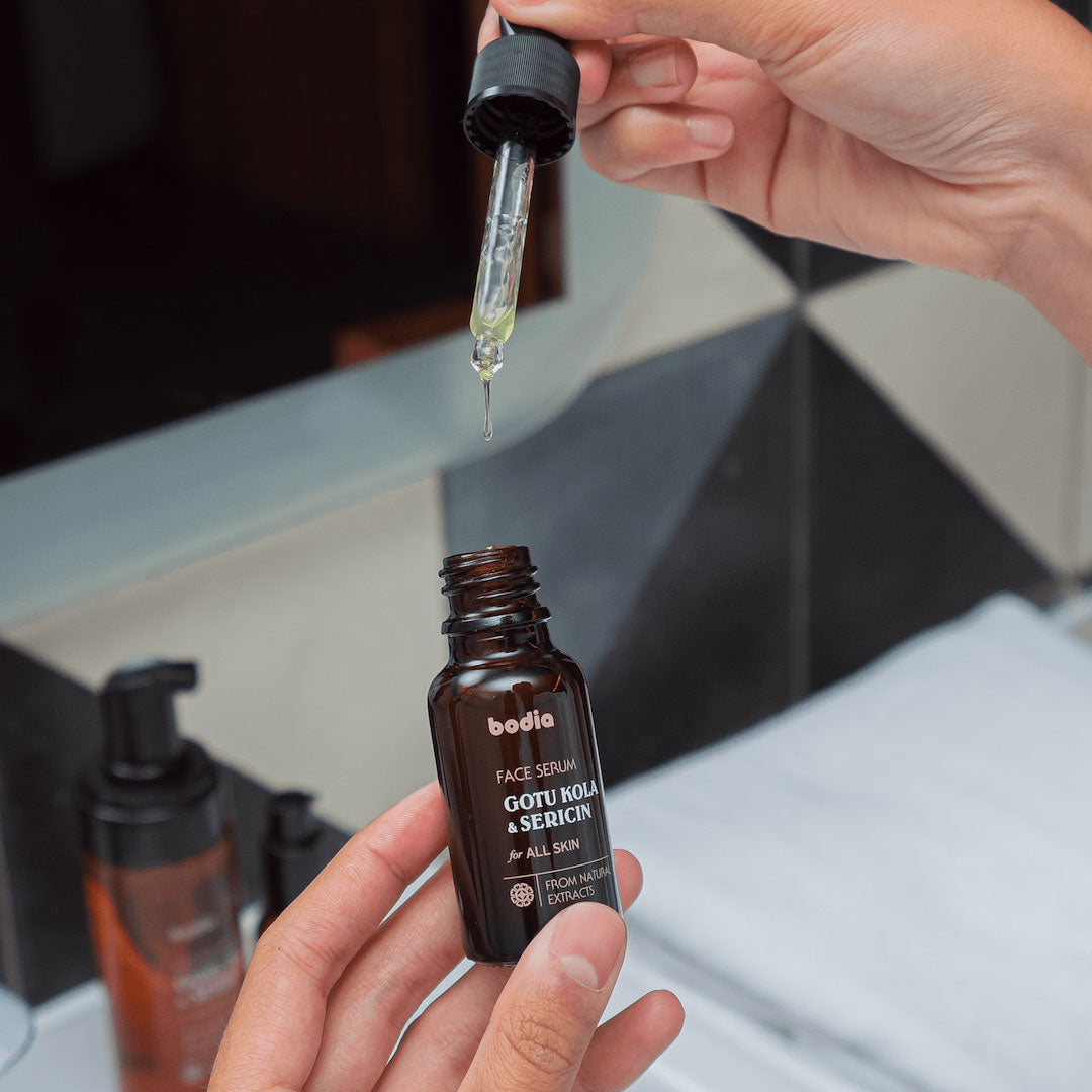 test natural face serum gotu kola all skin type bodia apothecary