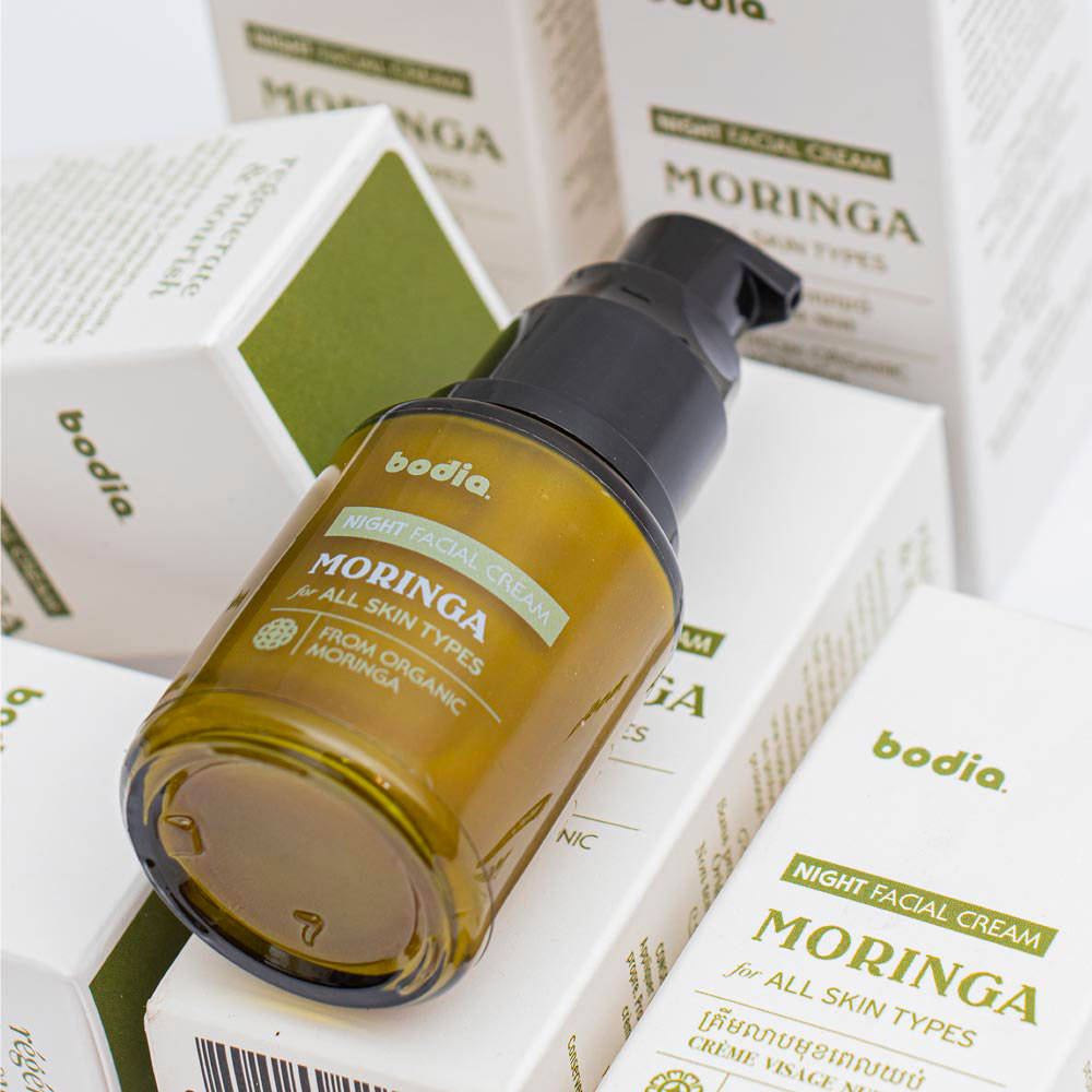 Facial Night Cream - Moringa