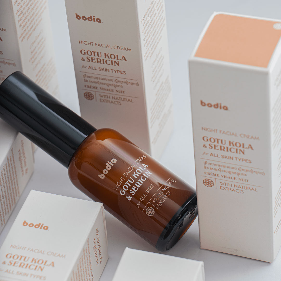 Packshot-side-gotu-kola-Sericin-night-facial-cream-natural-cosmetics